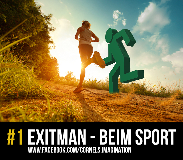 exitman beim sport