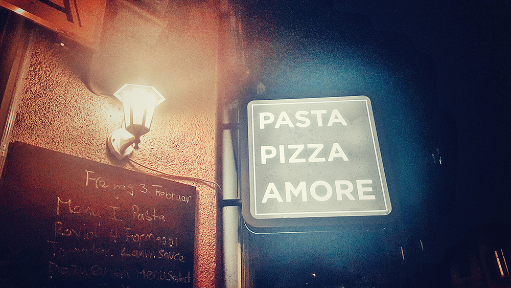 pasta pizza amore