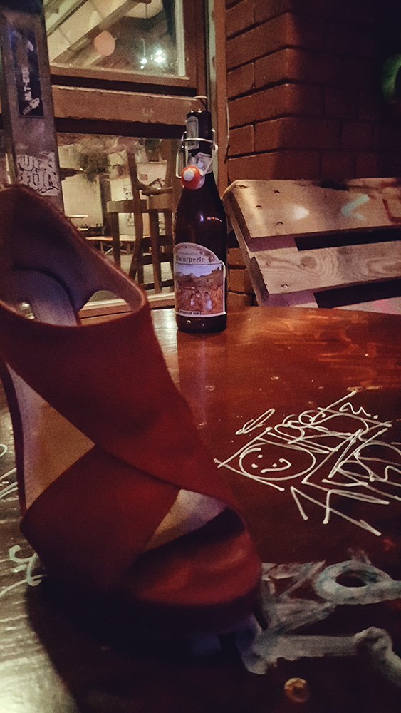 schuh-flasche