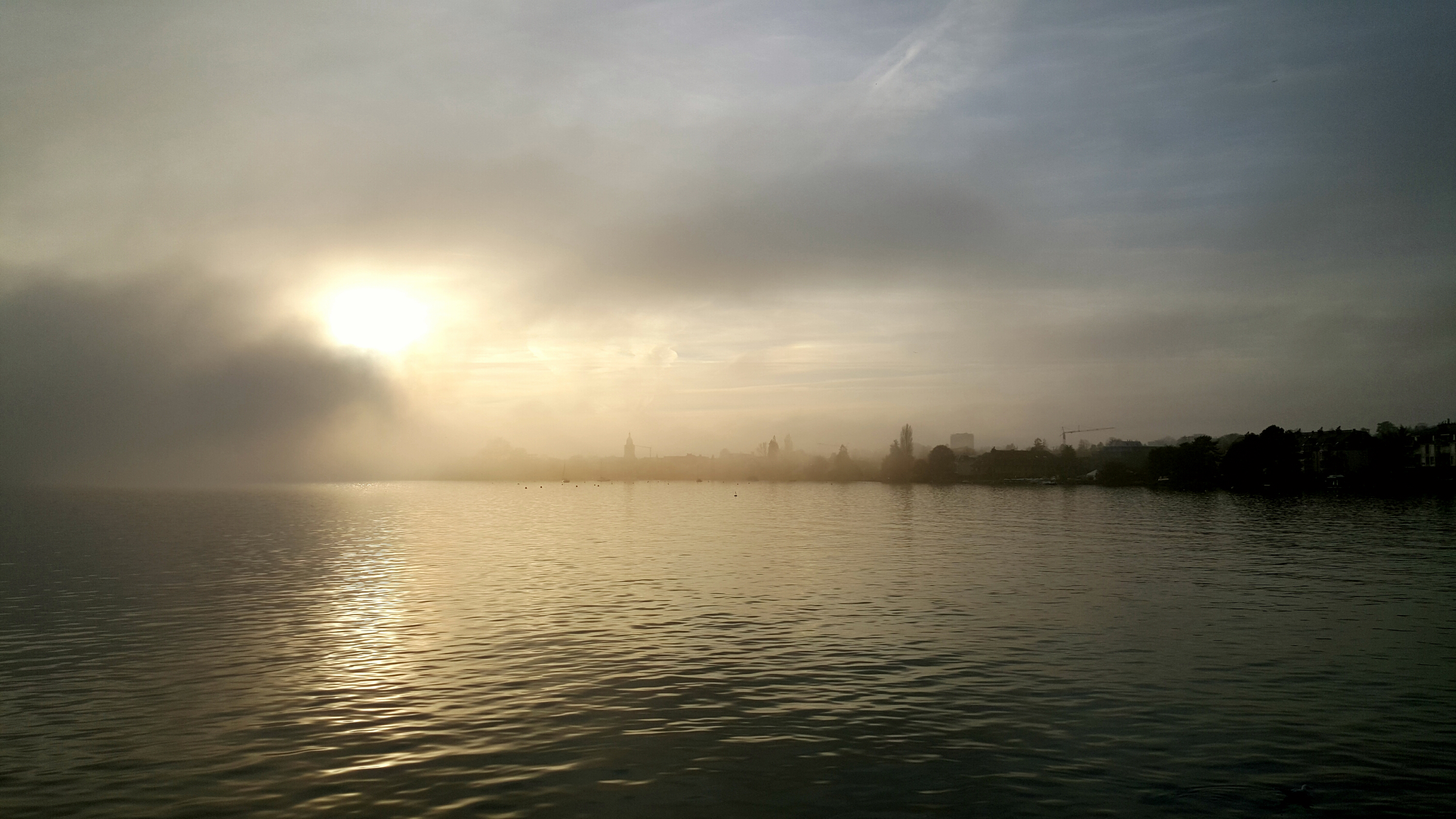stimmung am see
